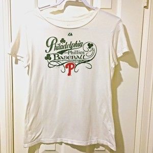 Philadelphia Phillies Y2K Shamrock Clover MLB T-shirt Tee Sale! $7 or 2/$10